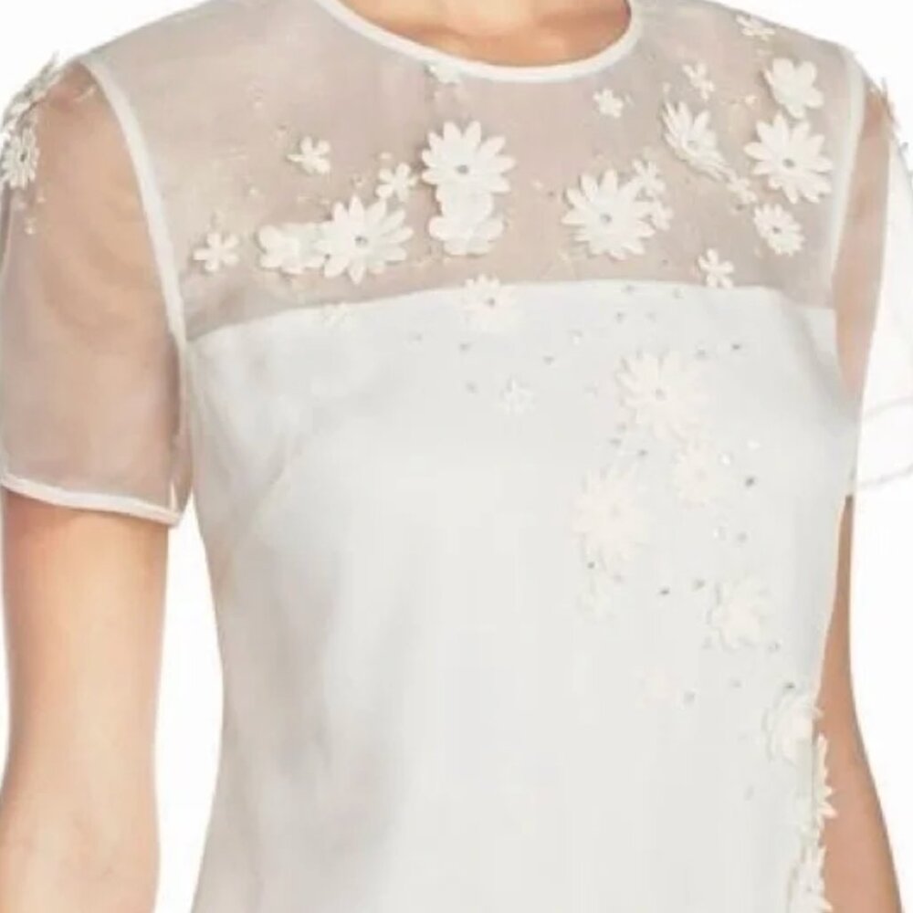 Ted Baker Findon Embellished Silk Organza Dress - NWT SIZE US 6 - Picture 3 of 4